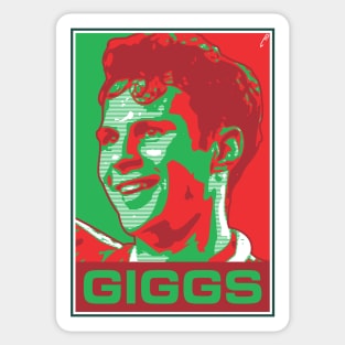 Giggs - WALES Sticker